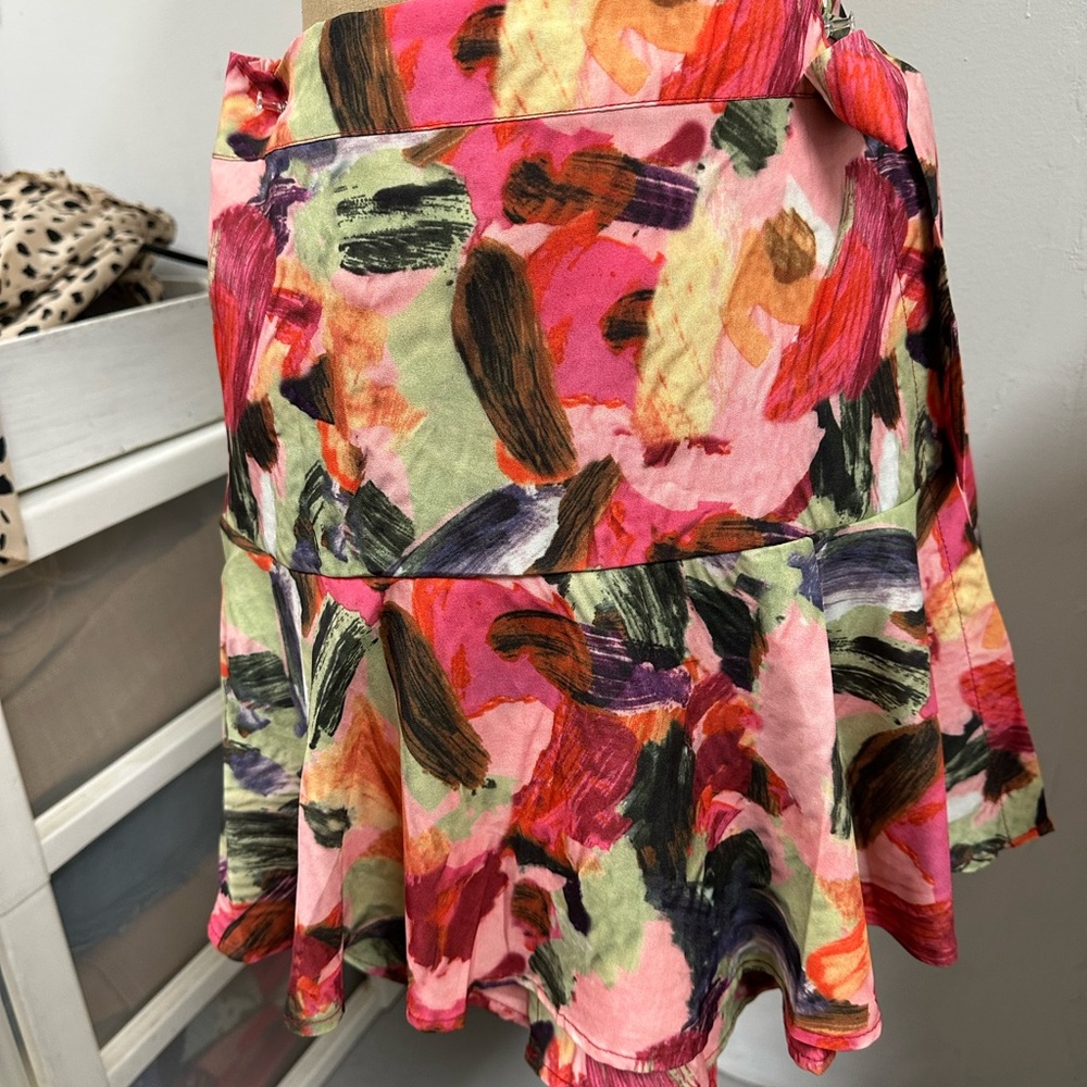 Colorful Abstract Women's Skirt